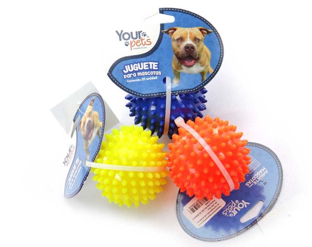 Juguete / pelota para mascotas pequeñas 8 cm