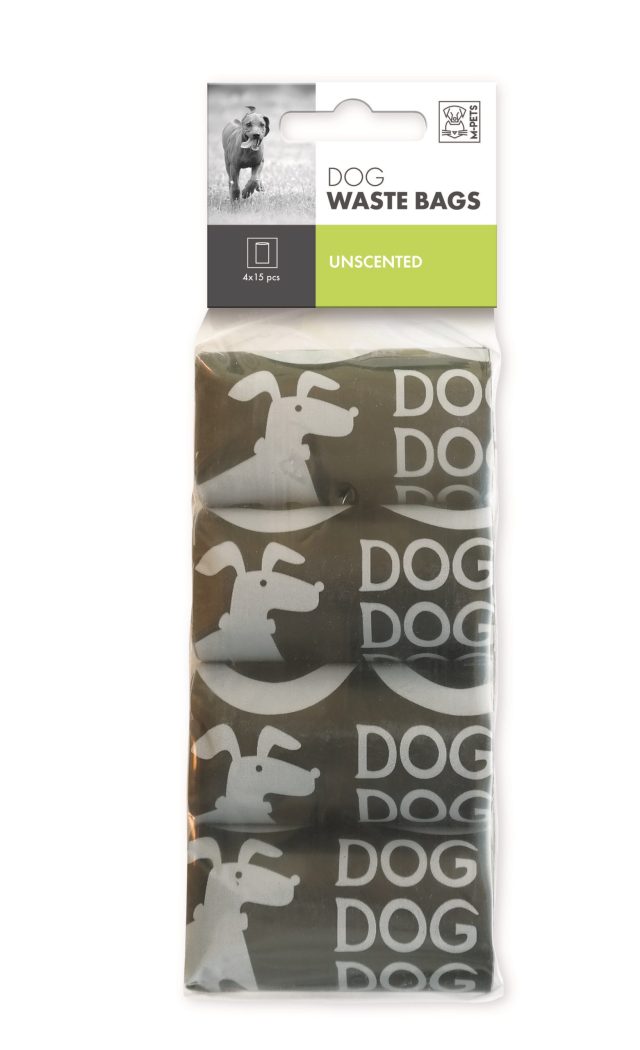 Bolsas de desechos para perros 4 * 15 piezas