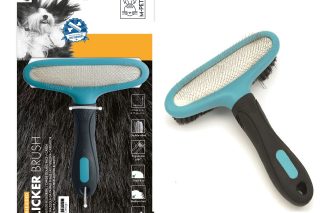 Cepillo para mascotas doble cara 15*17 cm