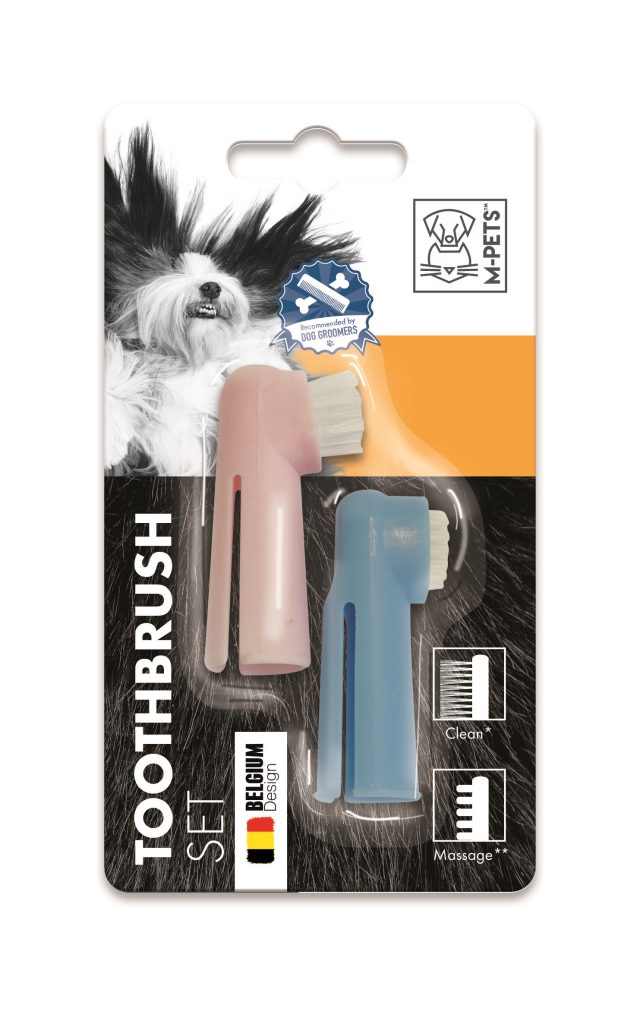 Set de cepillo de dientes 3* 6 cm rosa y azul