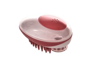 Dispensador de jabon y cepillo de baño  - 11,5 x 7,5 cm