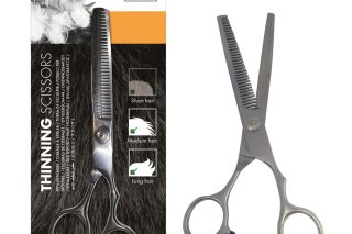 Tijeras de acero para aseo personal - tijera recta 6 x 19 x 0,5 cm