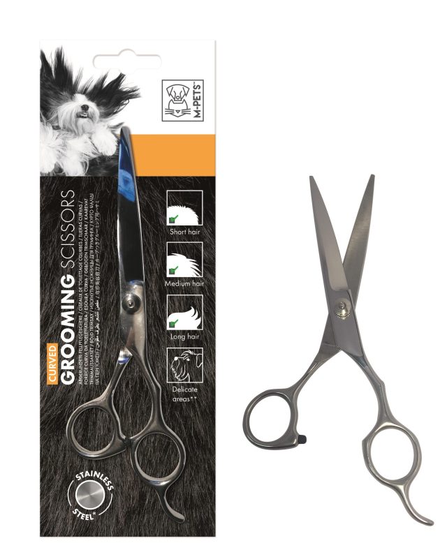 Tijeras de acero para aseo personal - tijera curva 6 x 20 x 0,7 cm