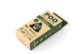 Bolsas de desechos biodegradable olor a menta 4 * 15 piezas