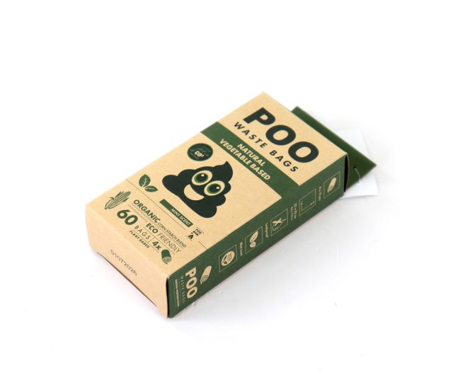 Bolsas de desechos biodegradable olor a menta 4 * 15 piezas