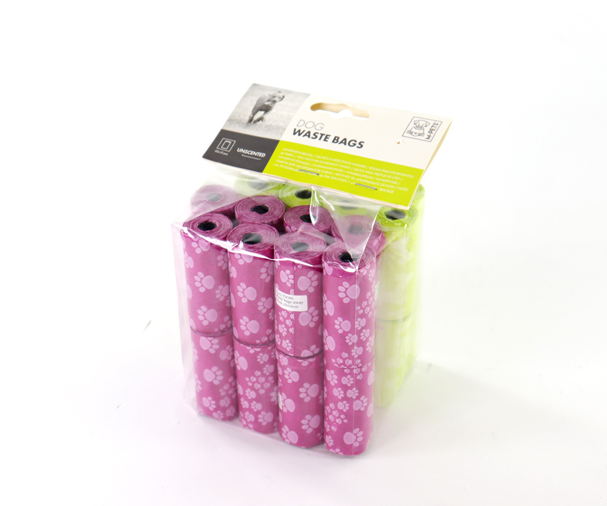 Bolsas de desechos para perros x 32 rollos (15fdas c/u)