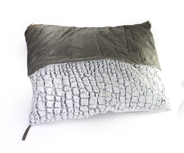 Cama para mascotas snake suede, cafe - small