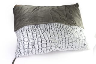 Cama para mascotas snake suede, cafe - large