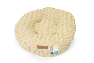 Cama para mascotas shetland cocoon, beige - small
