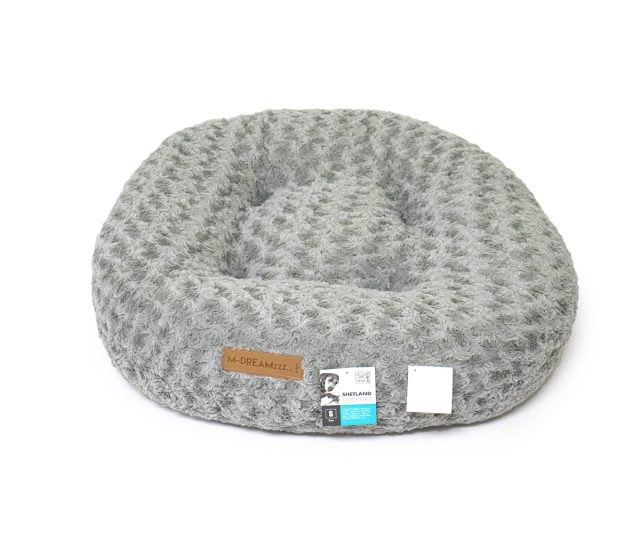 Cama para mascotas shetland cocoon, gris - large