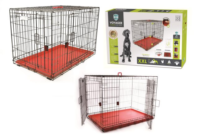 Jaula de metal xxl 122 x 76 x 84 cm <18.3 kg