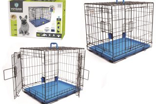 Jaula de metal con:  76 x 48 x 53 cm < 7, 2 kg