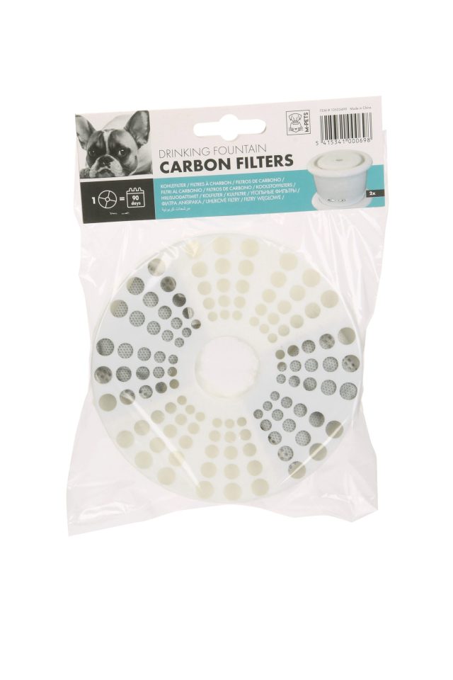 Filtros de carpon para fuente