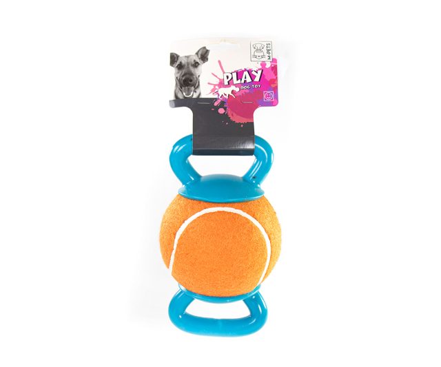 Juguete pelota handly naranja/azul