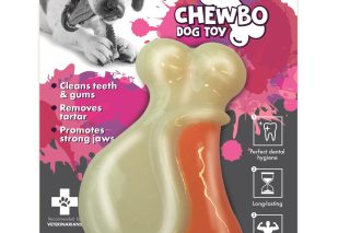 Juguete  hueso para mascotas limpia encias  10,4 * 3,7 cm