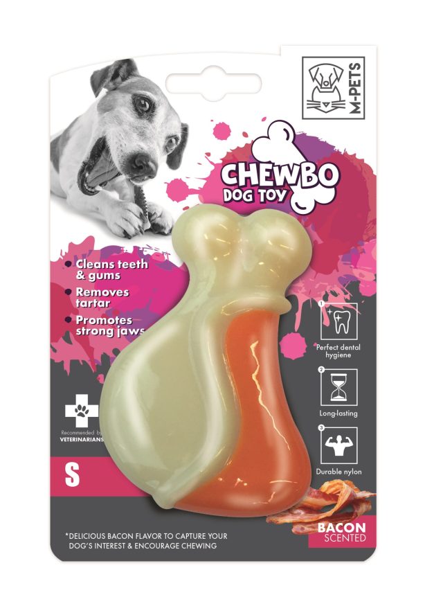 Juguete  hueso para mascotas limpia encias  10,4 * 3,7 cm