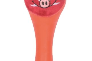 Juguetes para mascotas 23.5 x 6.5 x 6.5 cm tpr naranja