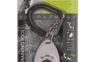 Click de entrenamiento6 x 4 x 1,7 cm con correa para muñeca / fácil de usar"