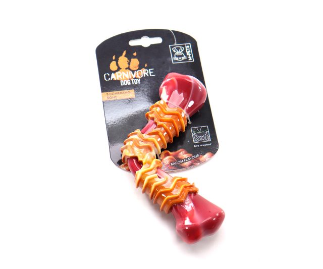 Juguete para mascotas 17.8 x 9.3 x 4.1 cm hueso rojo