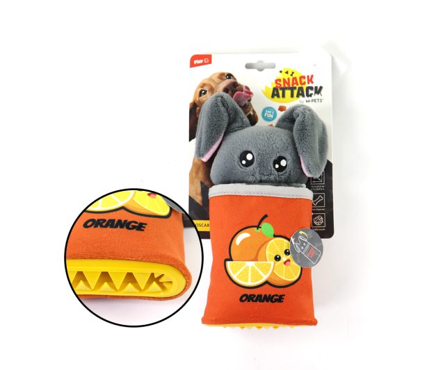 Juguete snack attack c/dispensador - oscar
