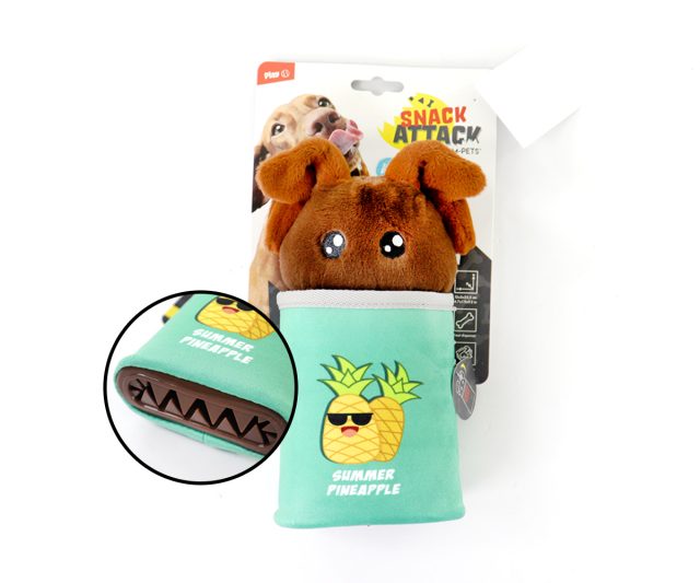 Juguete snack attack c/dispensador - angel