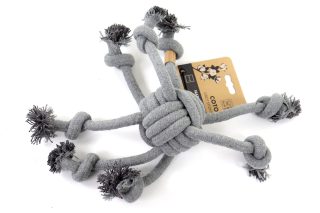 Juguete para perro coto araña 38cm, gris