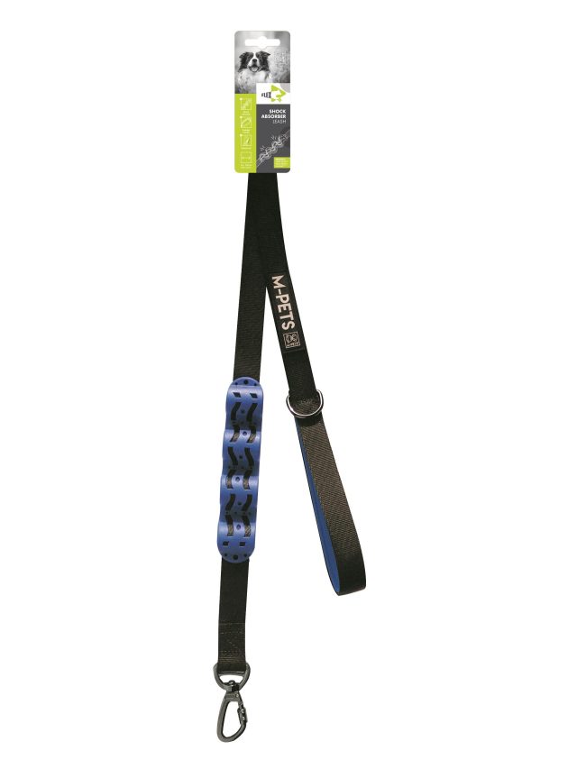 Correa con amortiguador y cerradura de seguridad2,5 cm x 120 cm /mango acolchado/ anillo para disp