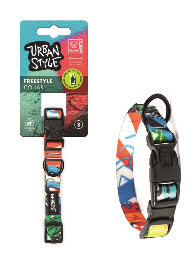 Collar para mascotas talla s 1.5 cm x 23 - 36 cm cm hasta  12.5 kg