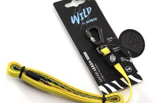 Correa para mascotas amarillo zebra