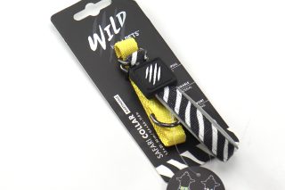 Correa para mascotas small amarillo zebra