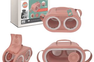 Transportin para mascotas forma 50.2 x 23.5 x 31.3 cm hasta 5 kl