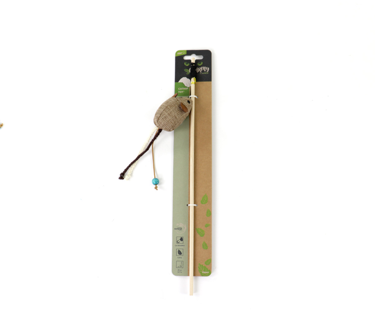 Juguete para Gatos c/catnip charmy, centavo