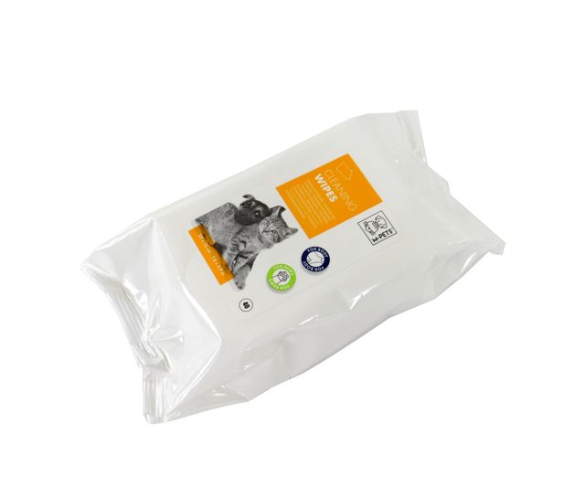 Toallitas de limpieza para mascotas antibacterianas 15 x 20 cm - 40 piezas