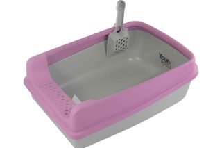 Arenero gattino c/ pala - rosado