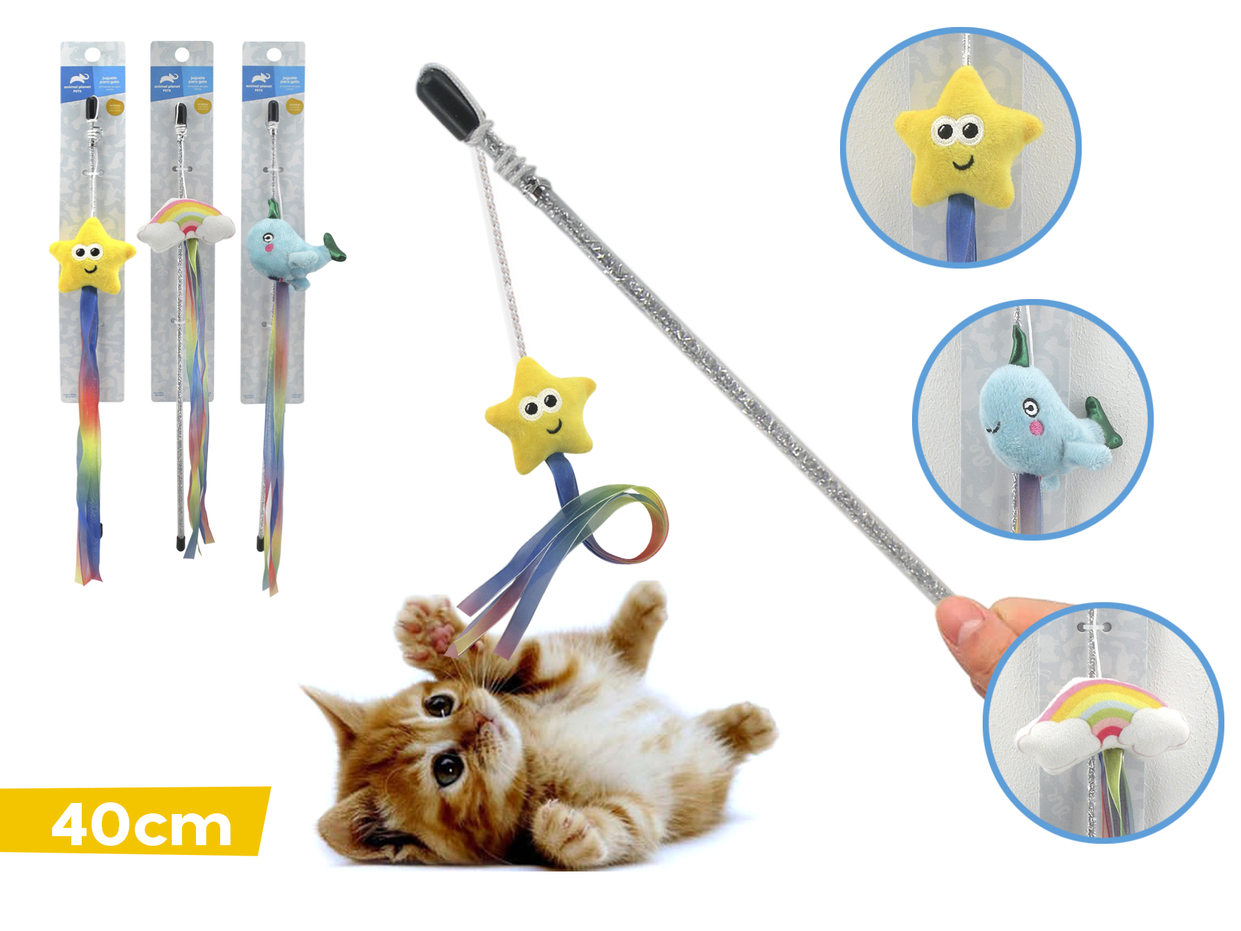 Juguete para Gatos 40cm