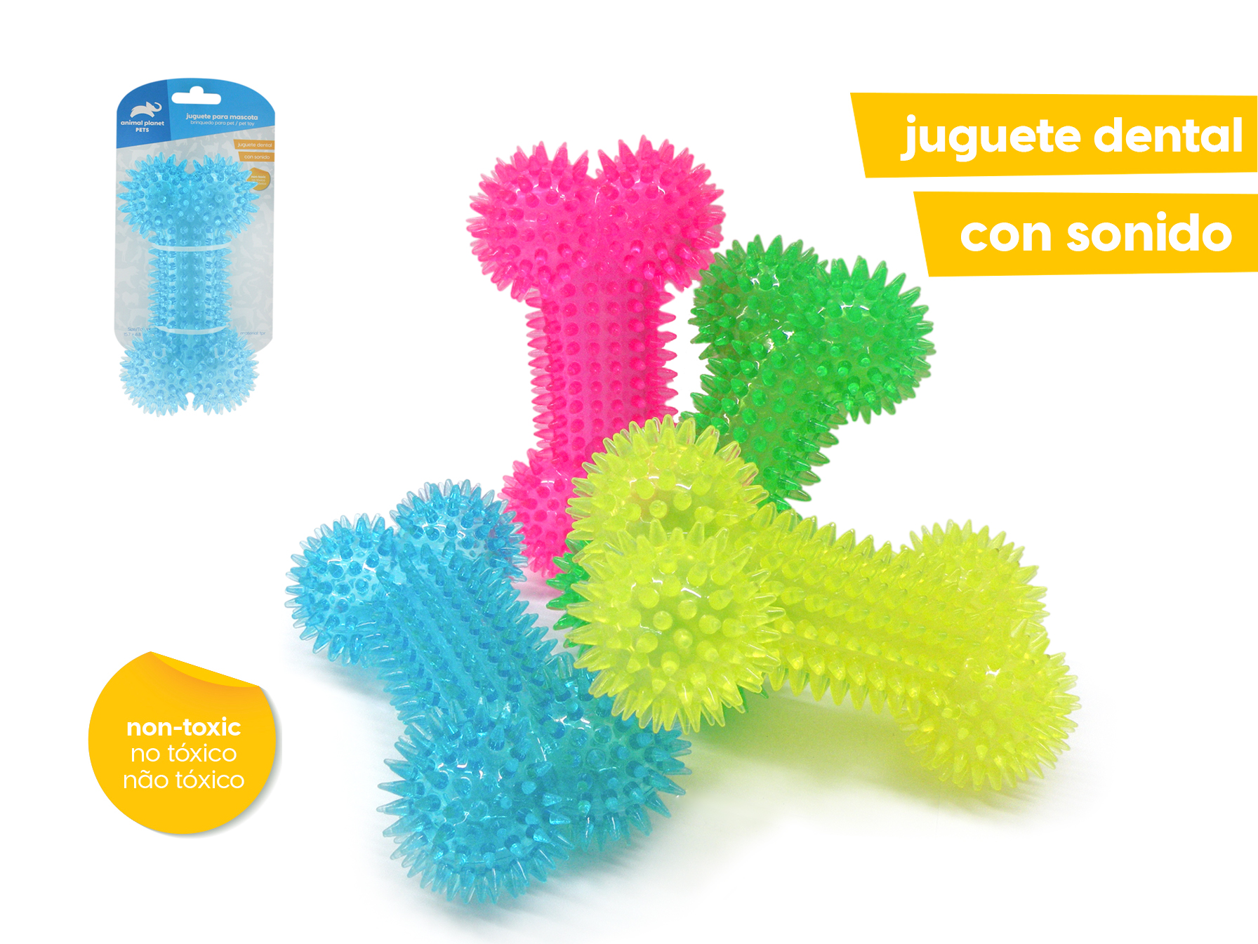 Juguetes para mascotas 11x2.7x4.4 cm