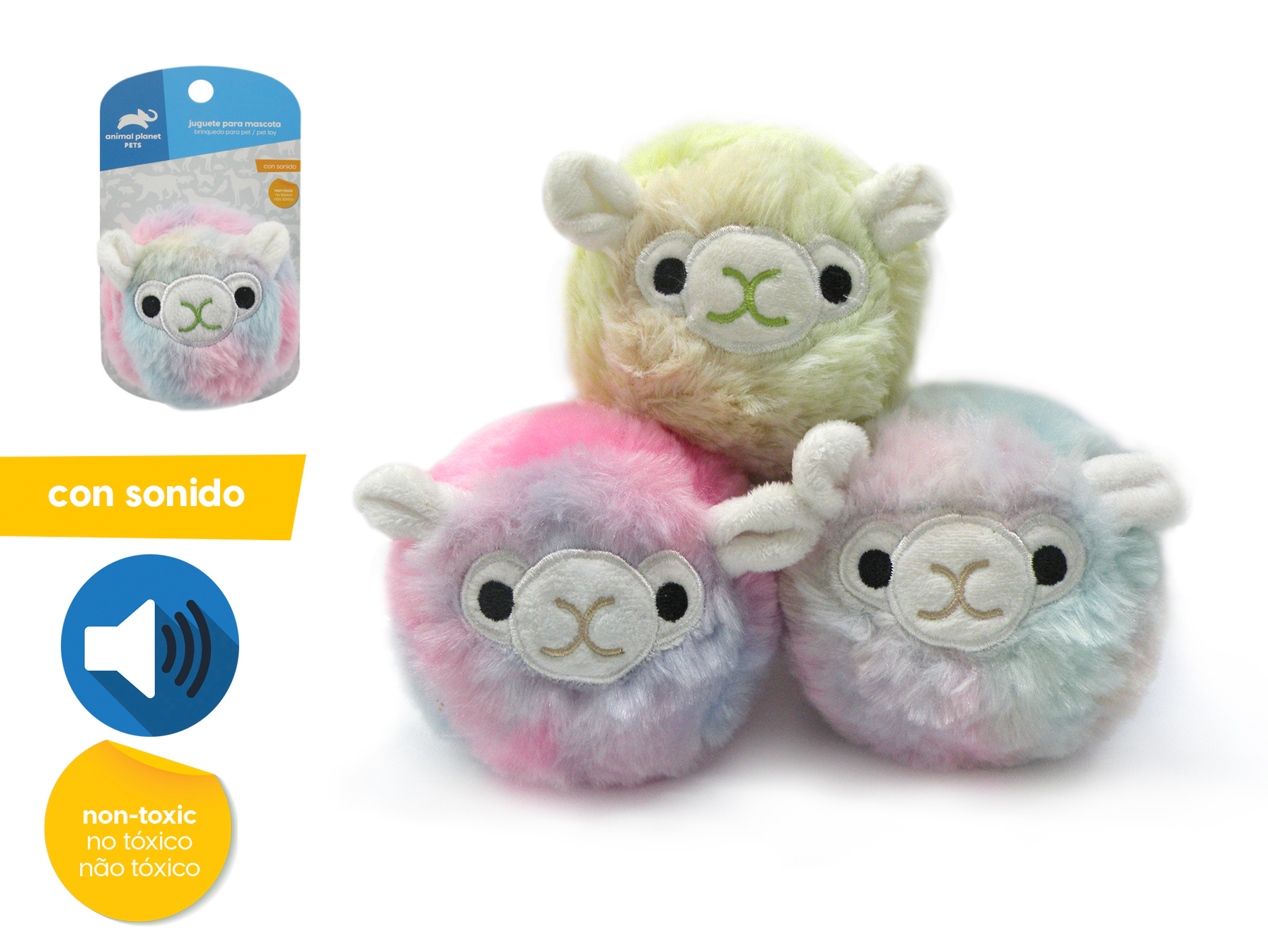 Juguetes para mascotas 9 cm dia