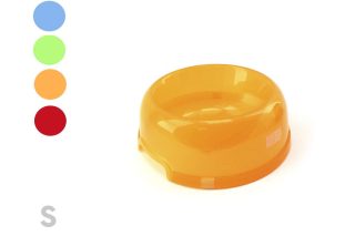 Plato transparente 11x5cm, colores surt.