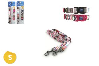 Collar + correa para  mascotas set (s) 3/8´x 8-12´3/8´x 4ft