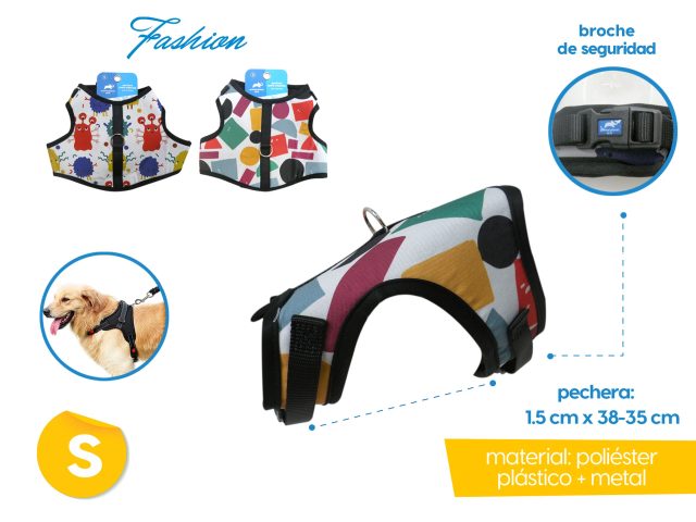 Pechera para mascota s 38-48cm