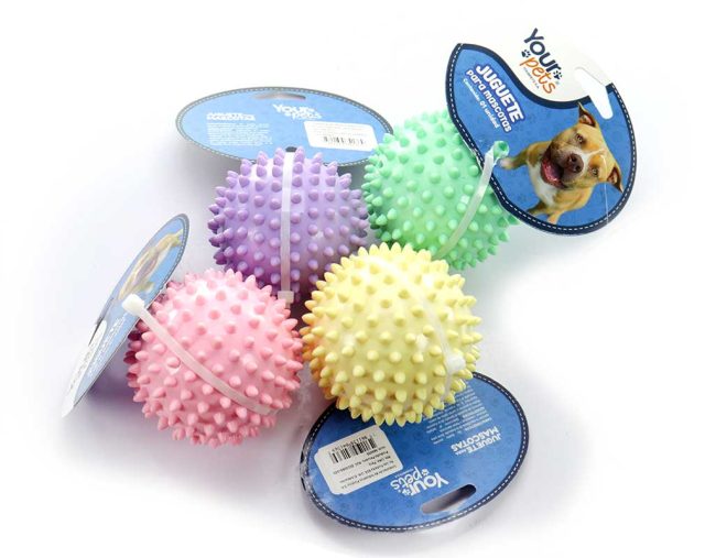 Pelota para mascotas grandes pastel
