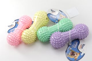 Juguete para mascota huesito grande pastel